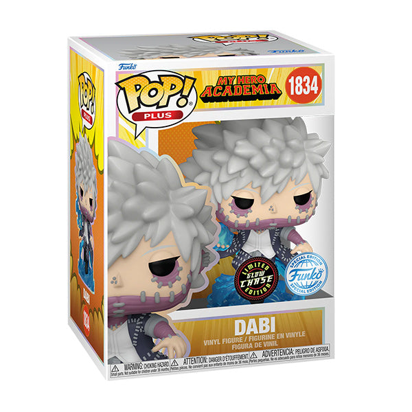 Funko Pop ! Plus - My Hero Academia (1834) Dabi Chase Special Edition Figure 9Cm