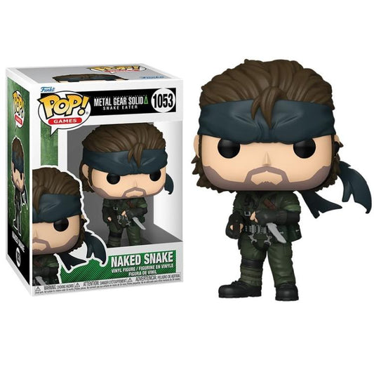 Funko Pop ! Games Metal Gear Solid Snake Eater - (1053) Naked Snake Figure Mgs Ps5