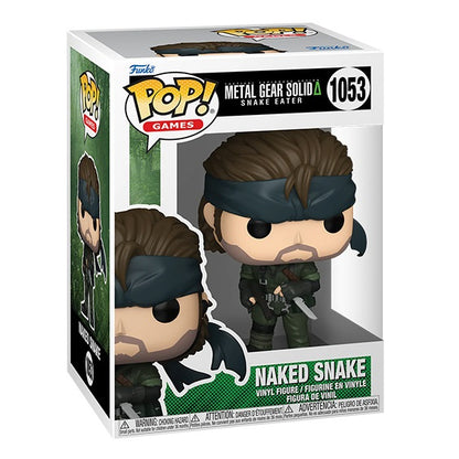 Funko Pop ! Games Metal Gear Solid Snake Eater - (1053) Naked Snake Figure Mgs Ps5