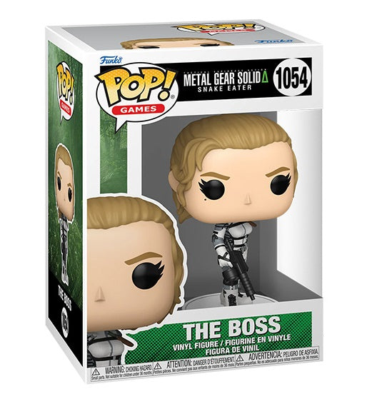 Funko Pop ! Games Metal Gear Solid Snake Eater - (1054) The Boss Figure Mgs 9Cm
