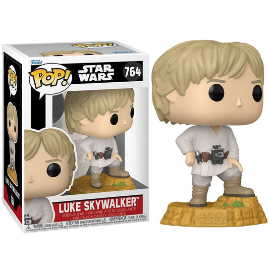 Funko Pop ! Star Wars (764) Luke Skywalker Vinyl Figure 9Cm Statuetta Serie Tv
