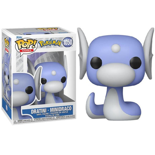 Funko Pop ! Games - Pokemon (1050) Dratini Minidraco Vinyl Figure 9Cm