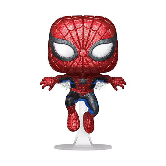 Funko Pop ! Marvel 80Th (593) Spider-Man Special Edition Vinyl Figure 9Cm Statua