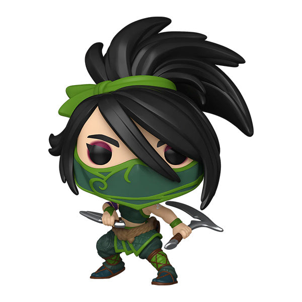 Funko Pop ! Games League Of Legends  - (1080) Akali - Statuetta Vinyl Figure 9Cm