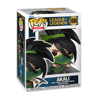 Funko Pop ! Games League Of Legends  - (1080) Akali - Statuetta Vinyl Figure 9Cm