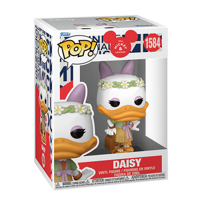 Funko Pop ! Disney Mickey And Friends - (1584) Daisy Spring Fest Figure 9Cm
