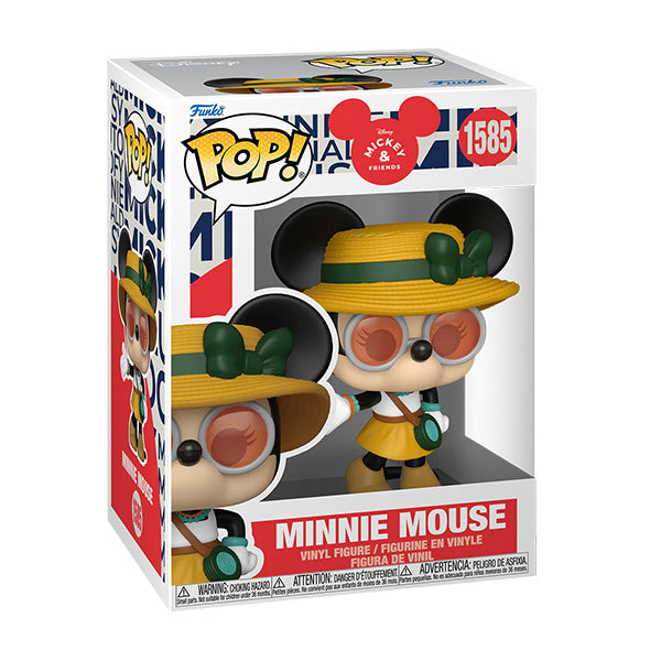 Funko Pop ! Disney Mickey And Friends (1585) Minnie Mouse Spring Fest 9Cm