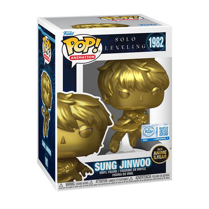 Funko Pop ! Animation Solo Leveling - (1982) Sung Jinwoo (Anime Of The Year 2025)