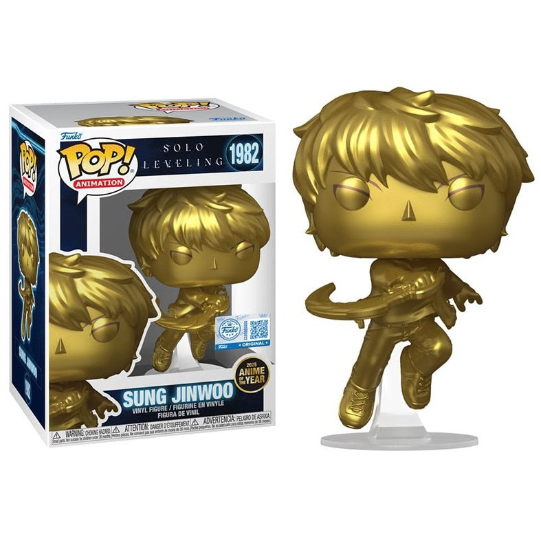 Funko Pop ! Animation Solo Leveling - (1982) Sung Jinwoo (Anime Of The Year 2025)