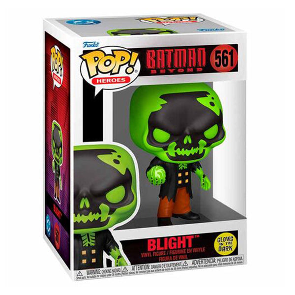 Funko Pop ! Heroes Batman Beyond - (561) Blight GITD Figure 9cm Glow