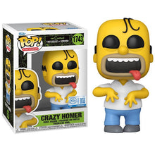 Funko Pop ! Tv The Simpsons TOH - (1743) Crazy Homer Horror Figure 9cm