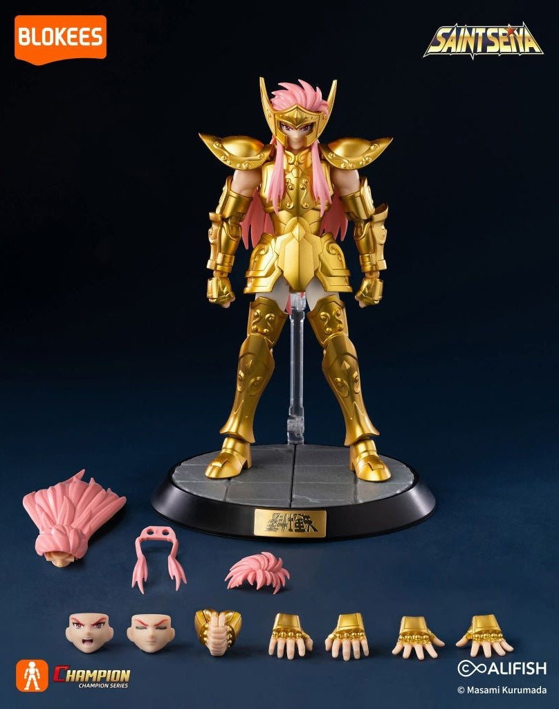 Blokees Saint Seiya Champion Class (Aquarius Camus) Figure Cavalieri Zodiaco 75009
