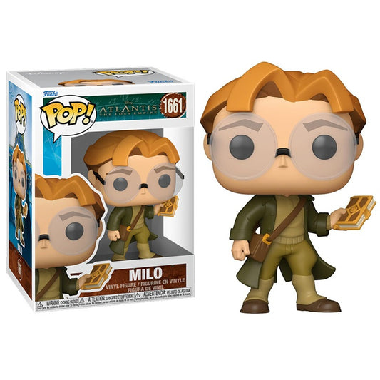 Funko Pop ! Disney Atlantis The Lost Empire - (1661) Milo Thatch Figure Vinyl 9cm