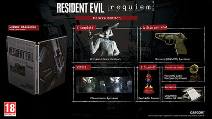 Resident Evil Requiem Steelbook Deluxe Edition Nintendo Switch 2 Gioco Italiano