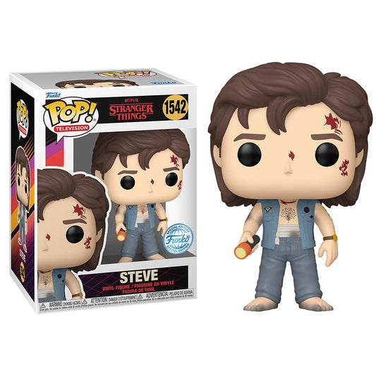 Funko Pop! Television Stranger Things - (1542) Steve Harrington W/ Blood EXM