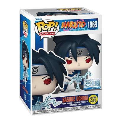 Funko Pop! Animation Naruto Shippuden - (1969) Sasuke Uchiha Special Glow 9cm