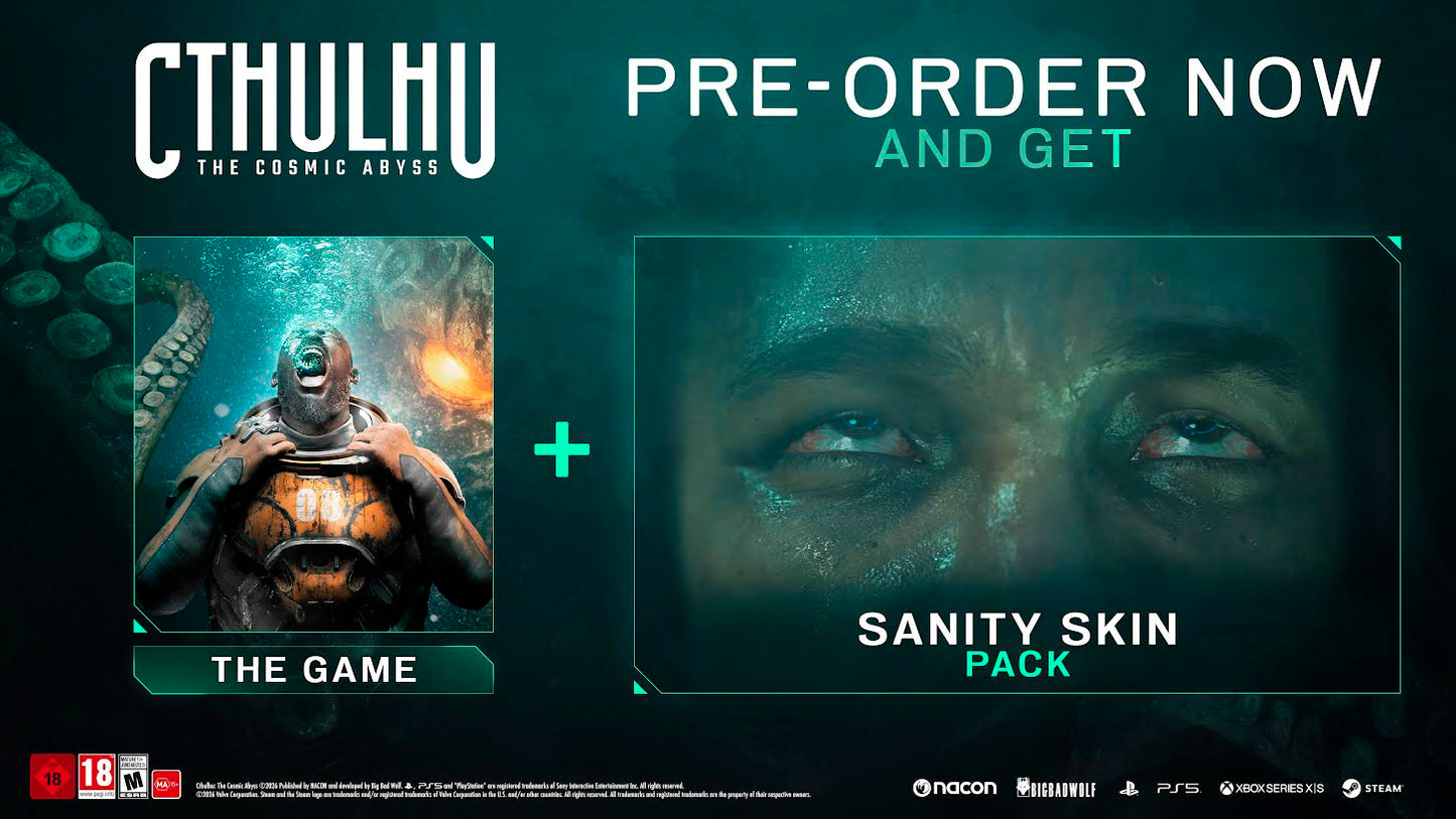 CTHULHU: The Cosmic Abyss Ps5 Gioco Playstation 5 PAL Ita Nuovo (Preorder)