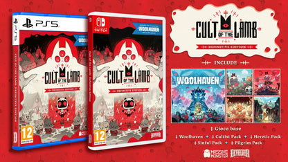 Cult of the Lamb Definitive Edition Nintendo Switch PAL Ita Nuovo NSW