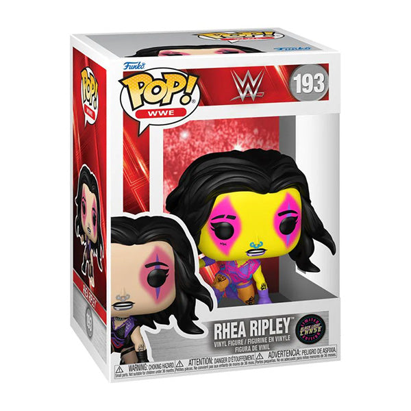 Funko Pop! WWE - (193) Rhea Ripley (CHASE) Wrestling Vinyl Figure 9CM