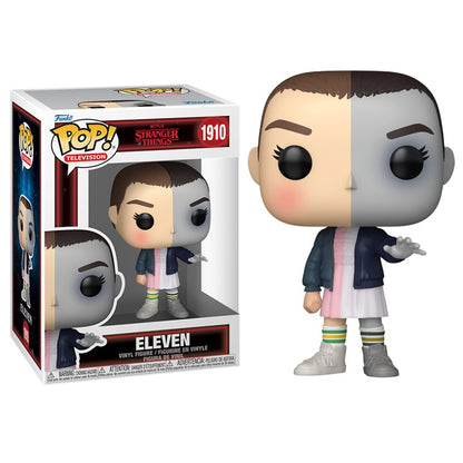 Funko Pop! Tv Stranger Things 10th Anniversary - (1910) Eleven (Split) Figure