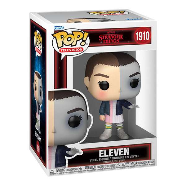 Funko Pop! Tv Stranger Things 10th Anniversary - (1910) Eleven (Split) Figure
