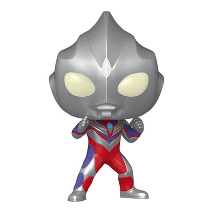 Funko Pop! Television Ultraman - (1929) Ultraman Tiga 60th Vinyl Figure 9cm