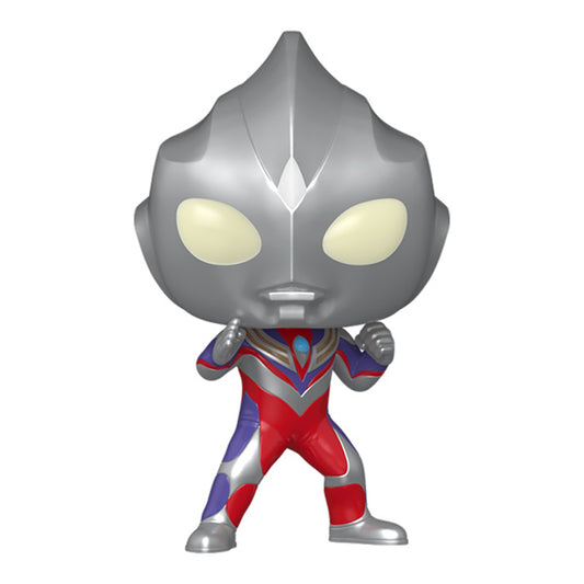 Funko Pop! Television Ultraman - (1929) Ultraman Tiga 60th Vinyl Figure 9cm