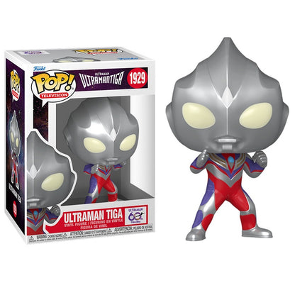 Funko Pop! Television Ultraman - (1929) Ultraman Tiga 60th Vinyl Figure 9cm