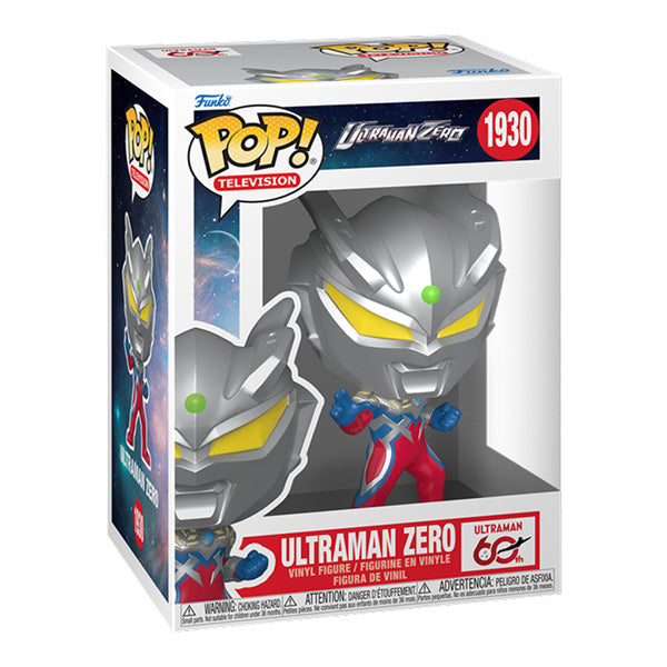 Funko Pop! Television Ultraman - (1930) Ultraman Zero 60th Vinyl Figure 9cm