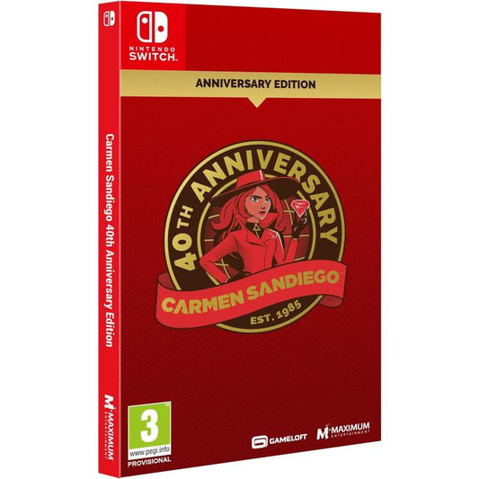 Carmen Sandiego: 40th Anniversary Edition Nintendo Switch Eu Videogioco NS Ita