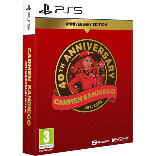 Carmen Sandiego: 40th Anniversary Edition Playstation 5 Eu Videogioco PS5 Ita