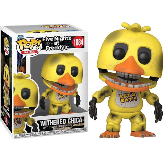 Funko Pop ! Games Fnaf - (1084) Withered Chica Figure Vinyl 9Cm