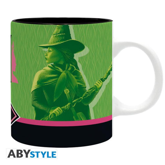 Abystyle - Tazza WICKED (Elphaba Glinda) Bicchiere Mug Ceramica Collezione 320ml
