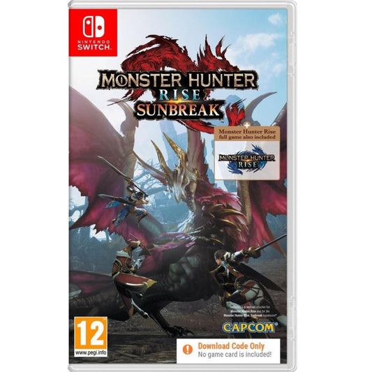 Monster Hunter Rise: Sunbreak NS Versione EU Sottotitoli Inglese Nintendo Switch