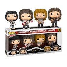 Funko Pop ! Album Queen 4Pack Freddie Mercury Roger Taylor Brian May John Deacon