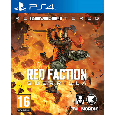 Red Faction Guerrilla Re-Mars-Tered Ps4 Gioco Ita Copertina Eu Multilingua 2021