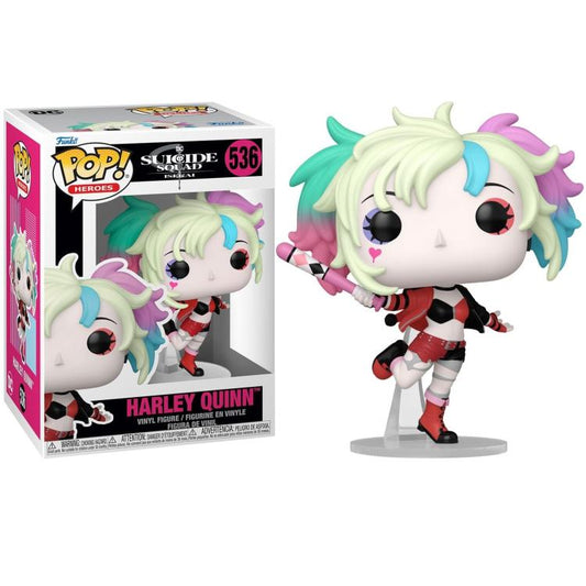 Funko Pop ! Heroes - Suicide Squad Isekai (536) Harley Quinn Vinyl Figure 9Cm