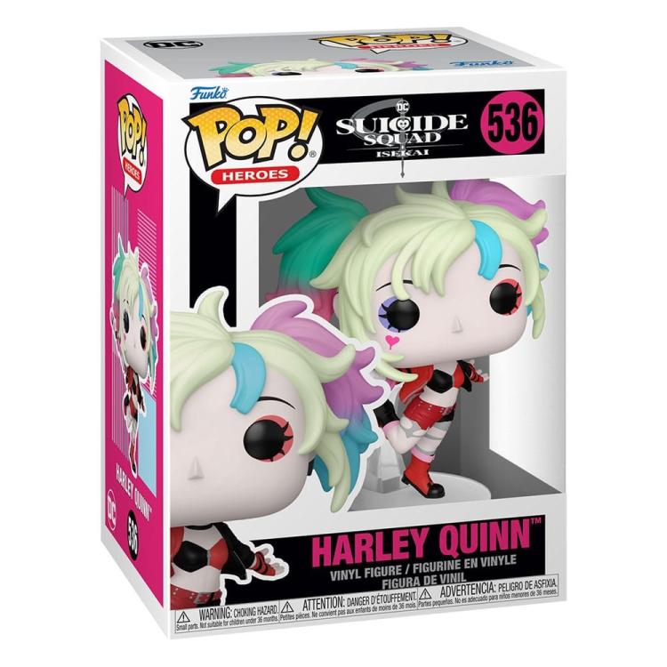 Funko Pop ! Heroes - Suicide Squad Isekai (536) Harley Quinn Vinyl Figure 9Cm