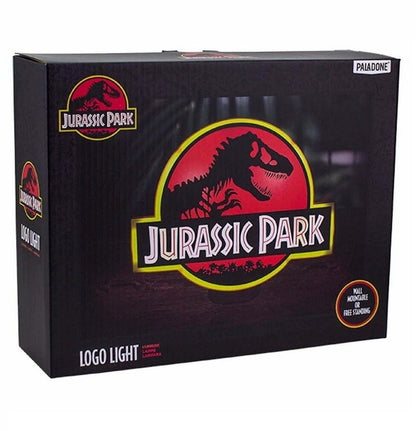 Paladone Lampada Da Tavolo/Parete Logo Light Jurassic Park World Batteria Usb