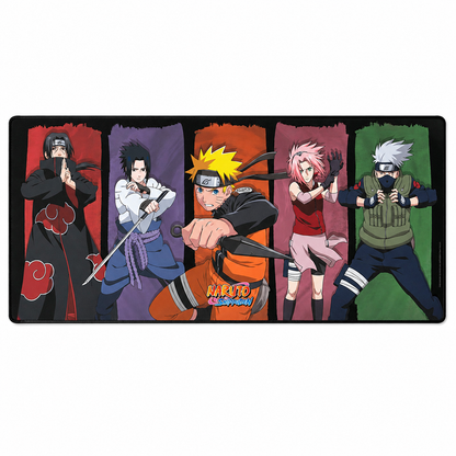 ABYSTYLE: Naruto Shippuden Desk Mat XL Tappetino Tastiera Mouse Pad Gaming Scrivania