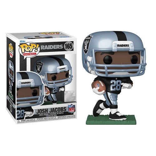 Funko Pop ! Nfl - Raiders (165) Josh Jacobs Figure American Football Vinyl 9Cm