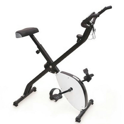 Fitlover Cyclette Richiudibile Pedali Palestra Bicicletta Fitness Pieghevole
