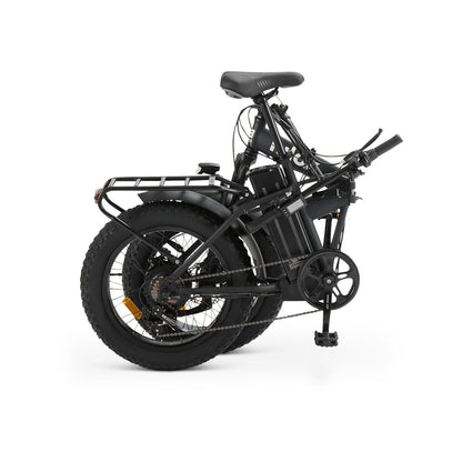 Nilox Bici Elettrica X8 Pro Bicicletta Pieghevole 250W Fat Scooter 36V Led Nera