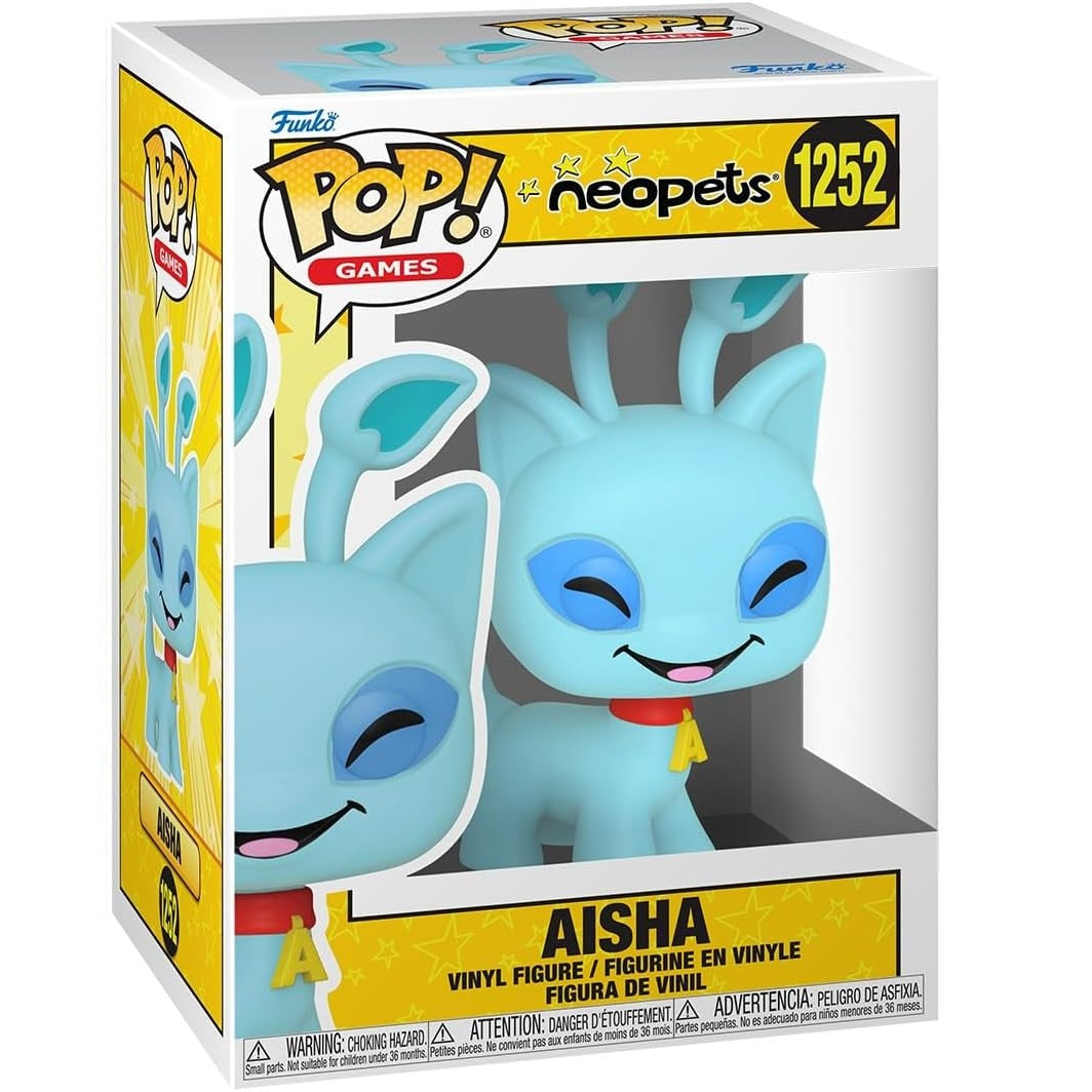 Funko Pop! Games - Neopets (1252) Aisha - Vinyl Figure 9Cm