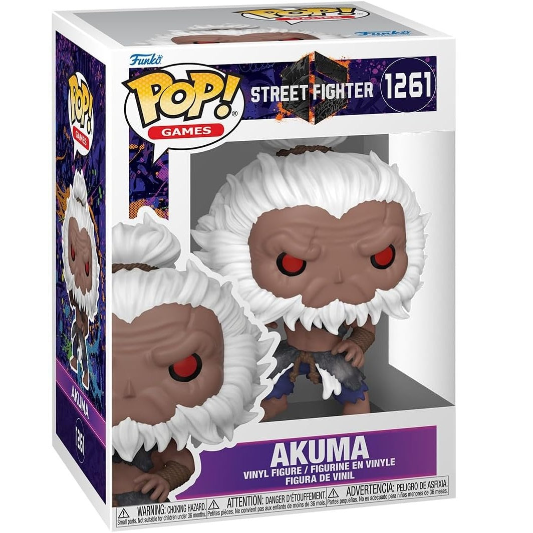 Funko Pop! Games - Street Fighter (1261) Akuma - Vinyl Figure 9Cm