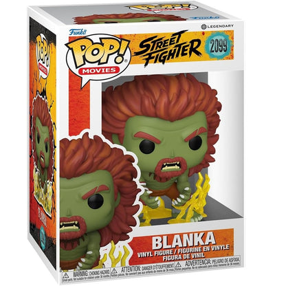 Funko Pop! Movies - Street Fighter (2099) Blanka - Vinyl Figure 9Cm