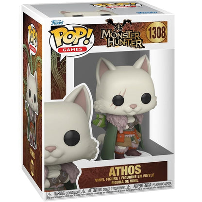 Funko Pop! Games - Monster Hunter (1308) Athos - Vinyl Figure 9Cm