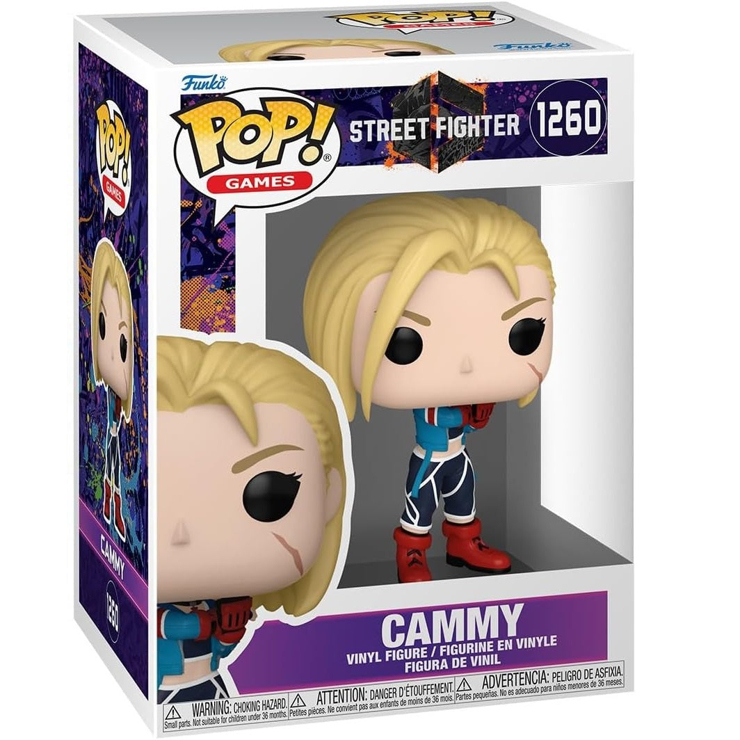 Funko Pop! Games - Street Fighter (1260) Cammy - Vinyl Figure 9Cm