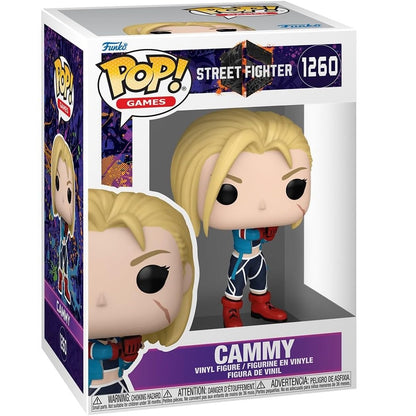 Funko Pop! Games - Street Fighter (1260) Cammy - Vinyl Figure 9Cm