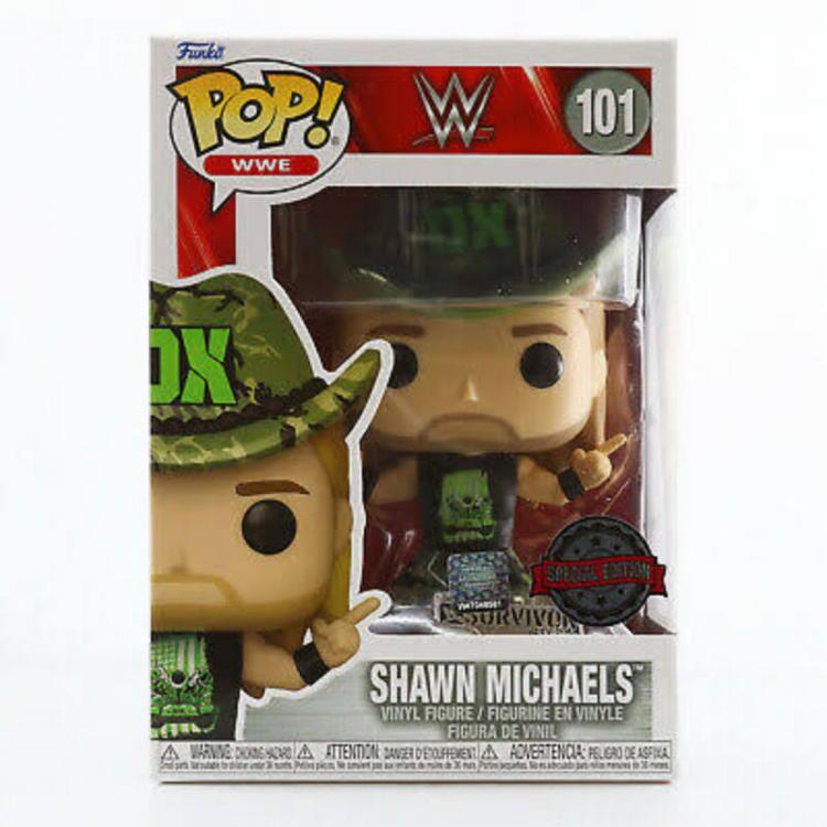 Funko Pop Wwe - Shawn Michaels (Special Edition) 101 Statuetta Wrestling Figure